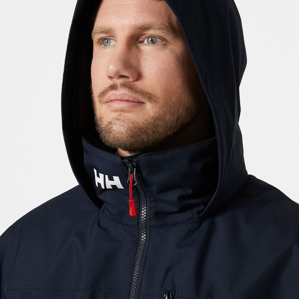 2026 Helly Hansen Mens Crew Hooded Midlayer Sailing Jacket 2.0 34442 - Navy